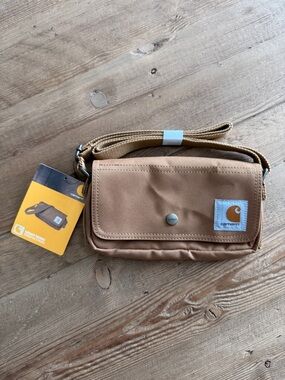 Carhartt Brown Essential Crossbody Pouch